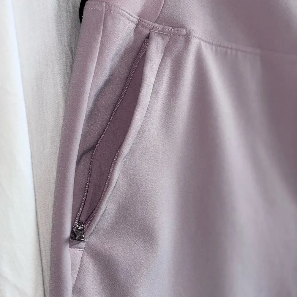 Athleta Women's Endless High Rise pale lavender Pants size 12 - Picture 7 of 16